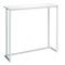 Nevada Single Wall Frame Table 1100h - White