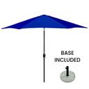 2.7m Sapphire Blue Parasol