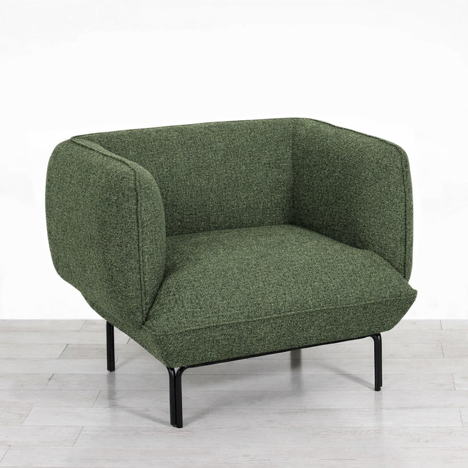 Dove Armchair - Moss Green