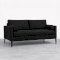 Sandhurst Sofa - Black (available from 1st June)
