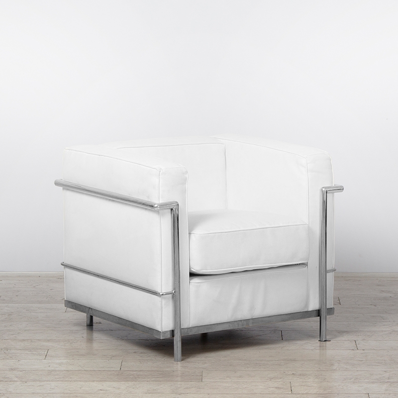 Corbusier Armchair - White