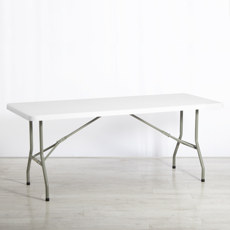 Plastic Trestle Table Hire (6ft) - White
