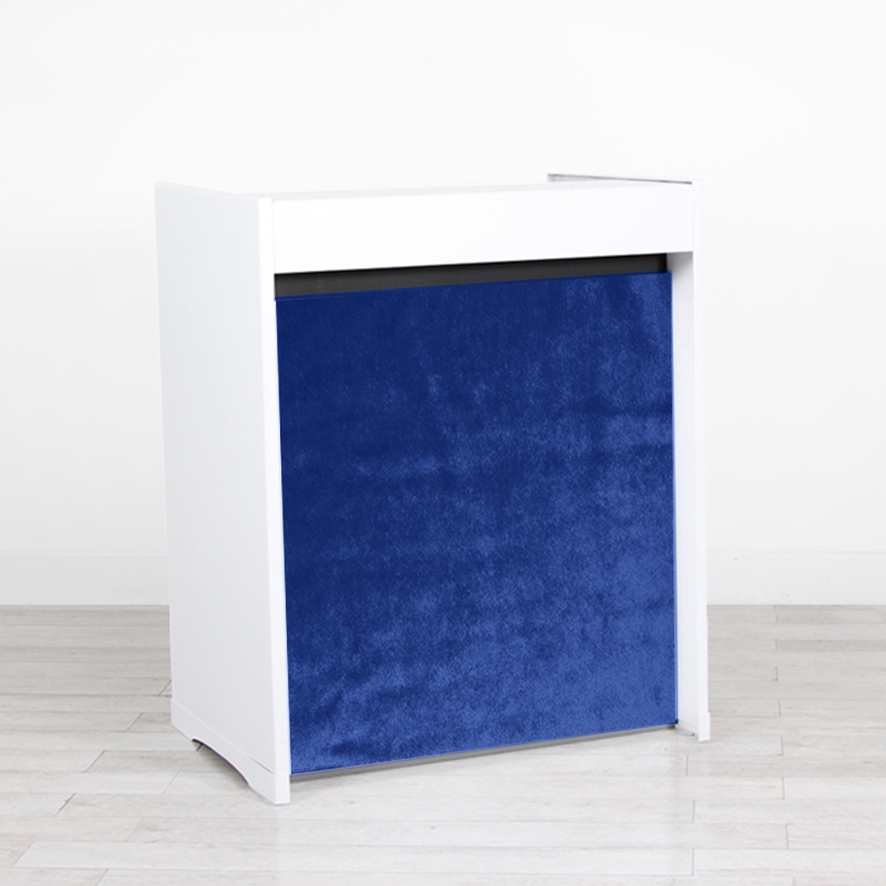 1m Straight Bar - White