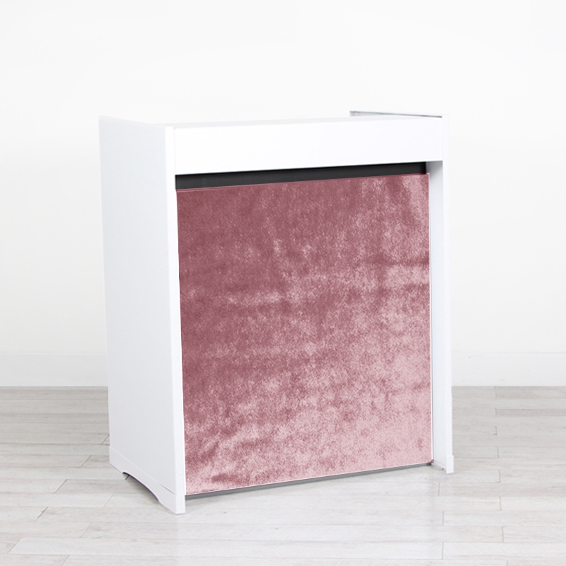 1m Straight Bar - White