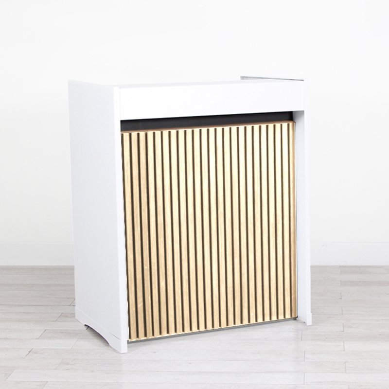 1m Straight Bar - White