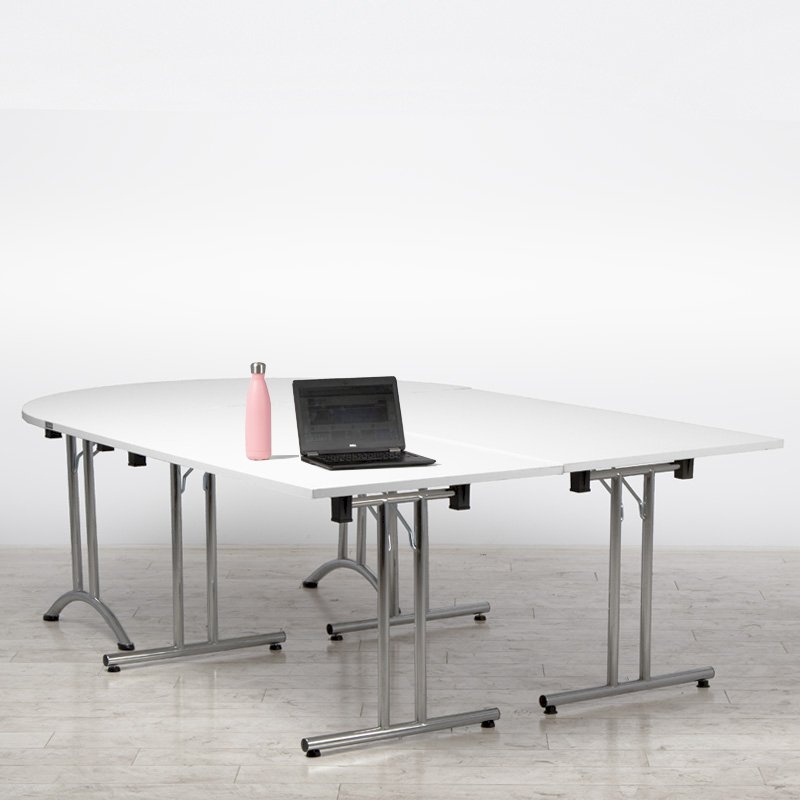 White Meeting Table - Small