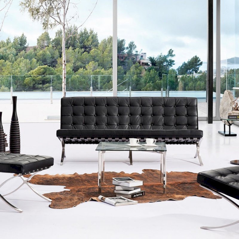 Barcelona Style Sofa - Black
