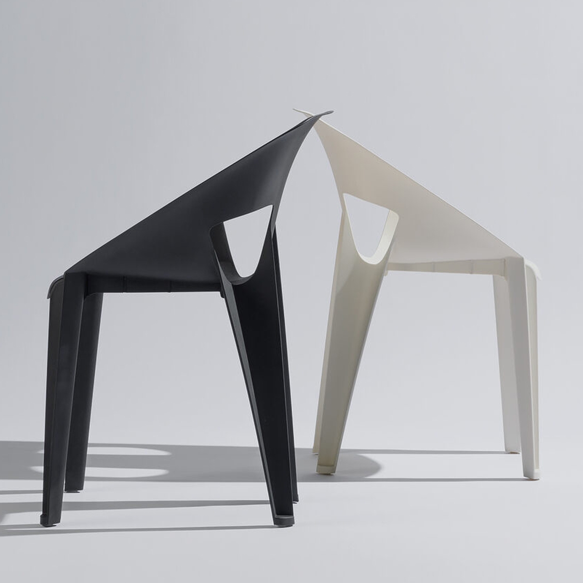 Ark Stacking Chair - Black