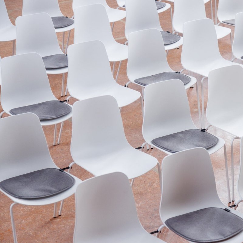 Curve Stacking Chair - White