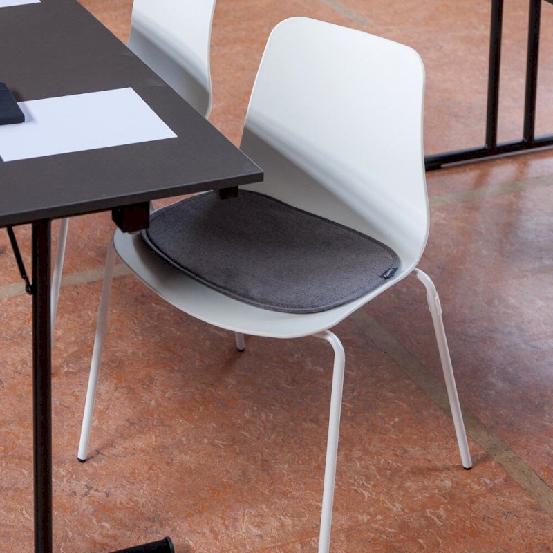 Curve Stacking Chair - White