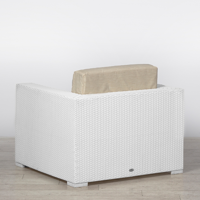 White Rattan Chair