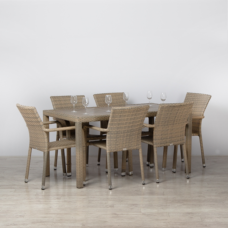 Ascot Rattan Set for 6
