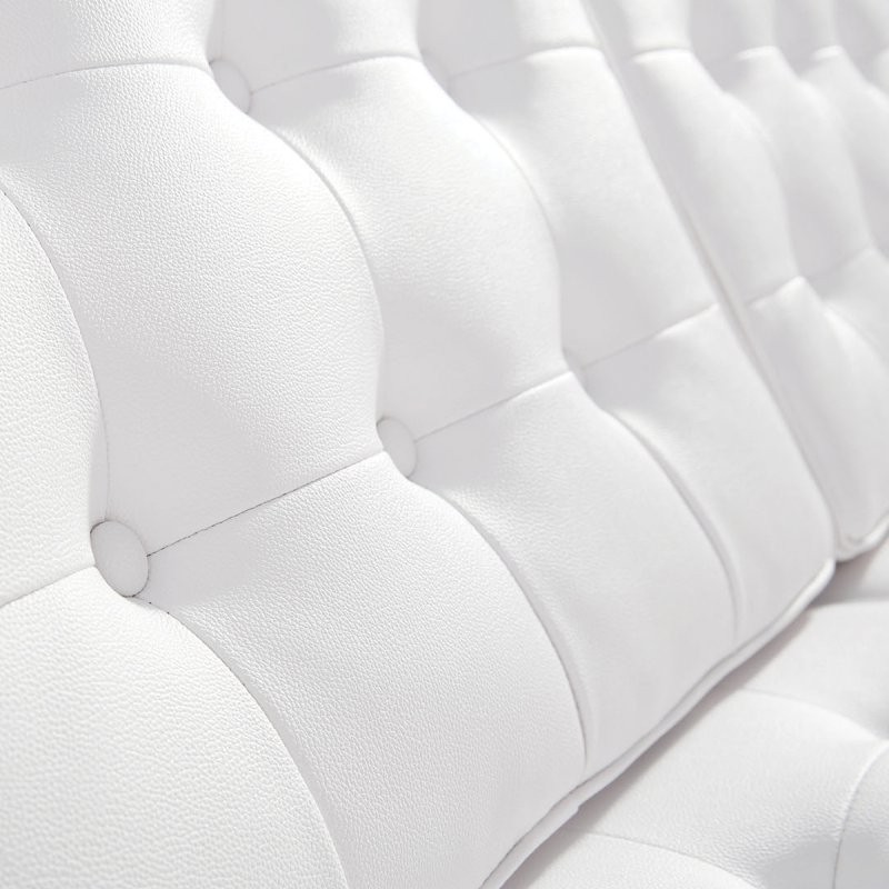 Two Seater White Montague Sofa