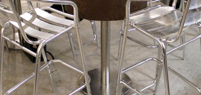 Pop Up Store https://mill-media.s3.eu-west-2.amazonaws.com/chair-hire/article_additional/pop-up-cheese-store5/pop-up-cheese-store5-740x350.jpg - Stools that are easy to arrange & look modern.