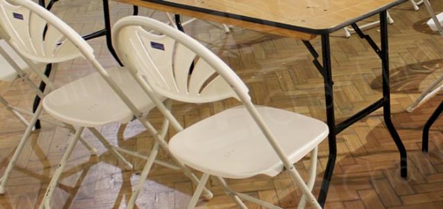 Wine Conference https://mill-media.s3.eu-west-2.amazonaws.com/chair-hire/article_additional/wine-conference-and-furniture-hire4/wine-conference-and-furniture-hire4-740x350.jpg - Folding fan back chairs HC76 & rectangular tables HT12