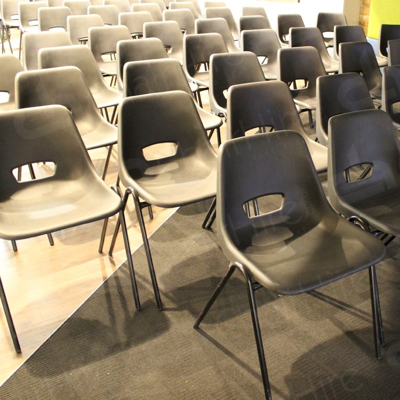 Black Plastic Chair