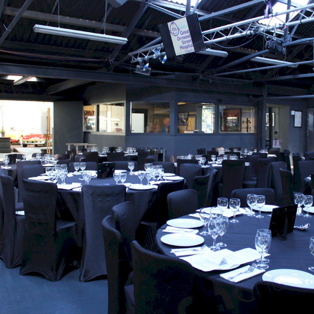 Utilising banquet chairs at your charity fundraiser. 230 to be exact.