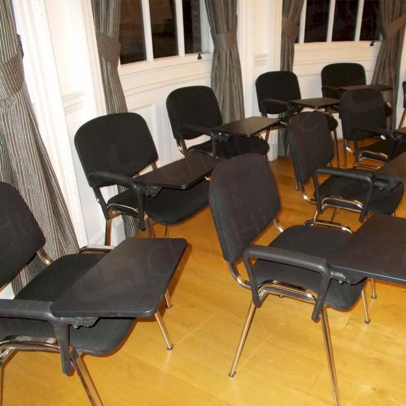 Conference Chair with Writing Tablet