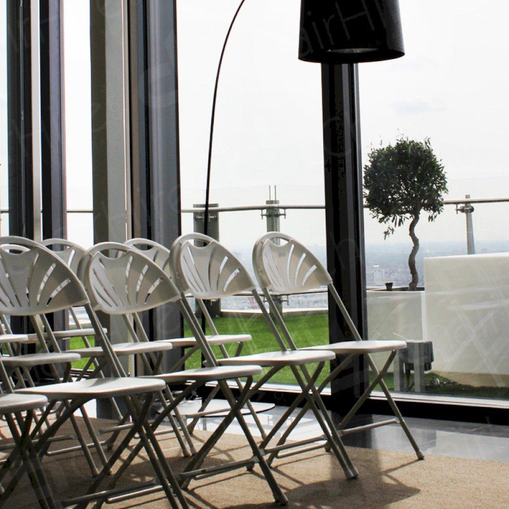 Plenty of chairs for all attendees at your next meeting.