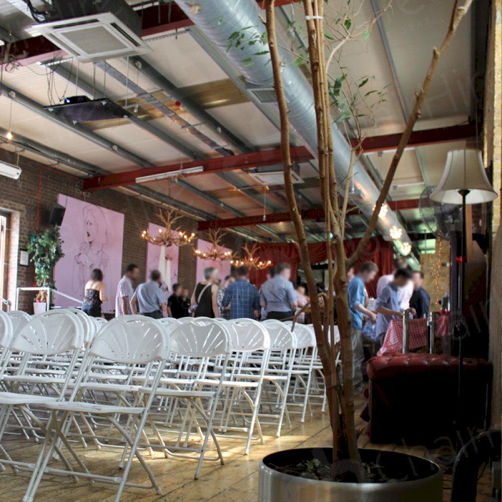 Make any location presentation ready with our folding chairs.