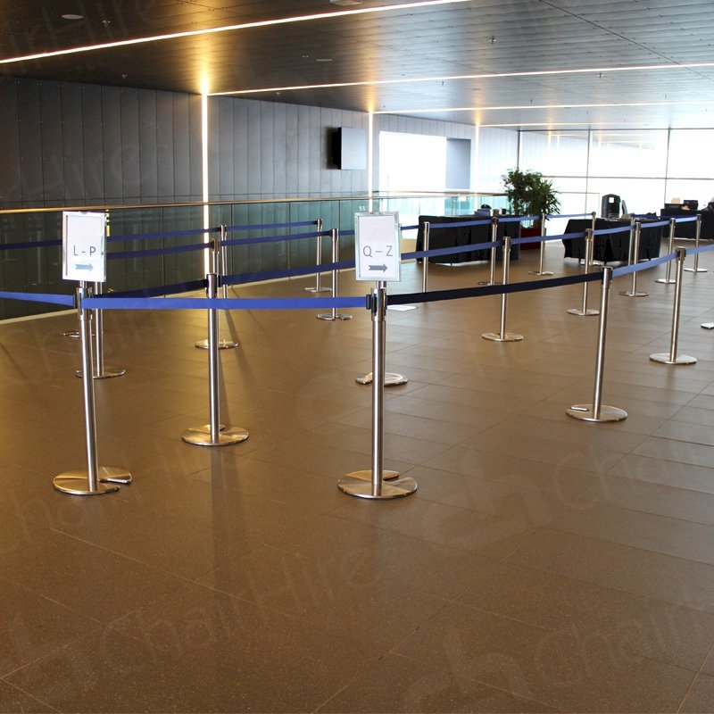 Blue Stretch Barrier