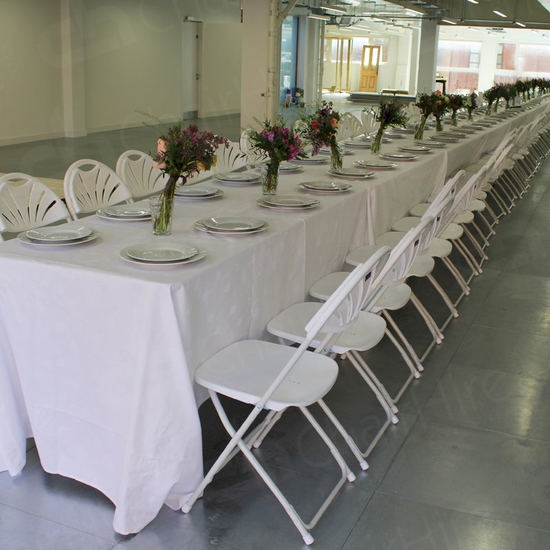 White Folding Chair