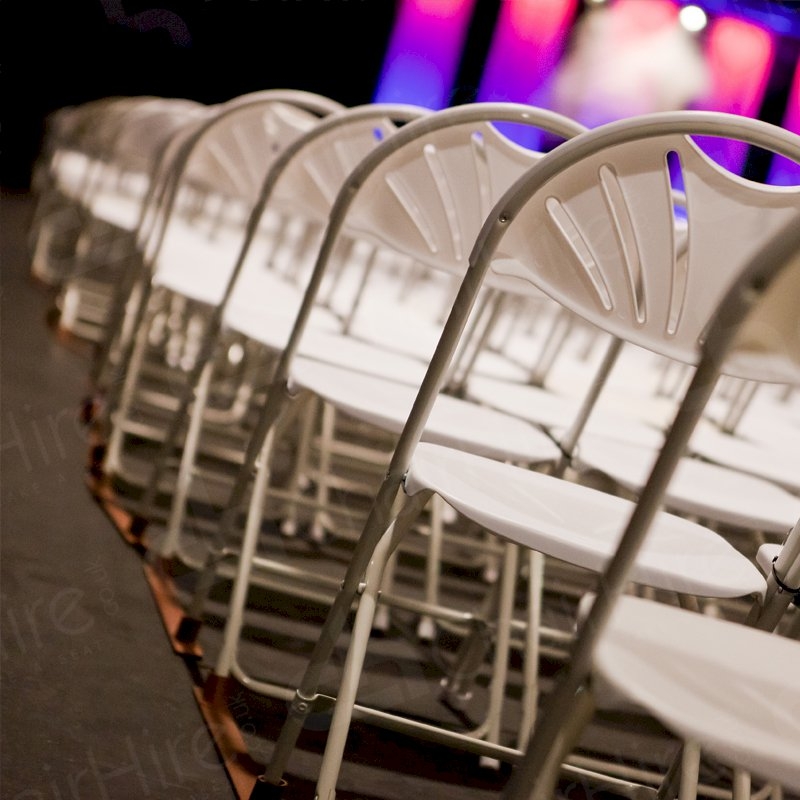 White Folding Chair