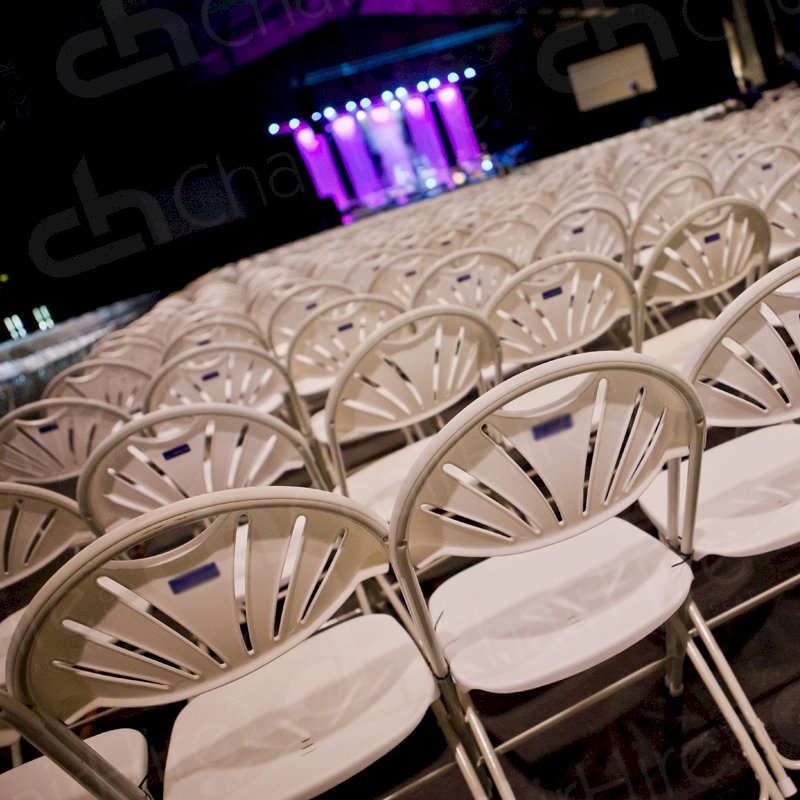 White Folding Chair