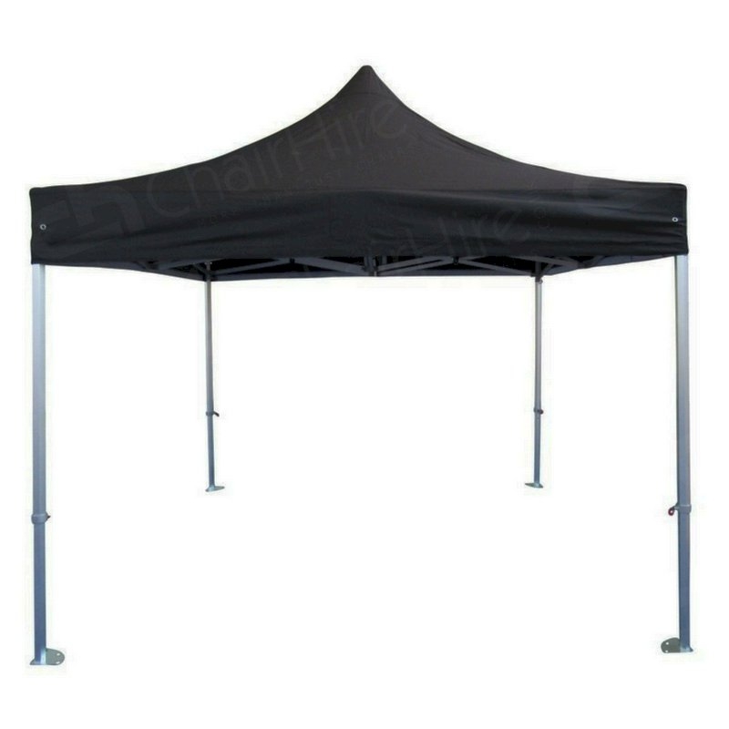 3m x 3m Black Popup Marquee