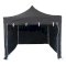 3m x 3m Black Popup Marquee With Sides