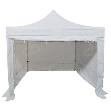 3m x 3m White Popup Marquee With Sides 3m x 3m White Popup Marquee With Sides