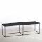 Box Frame Bench - Black 460 x 1600 x 460