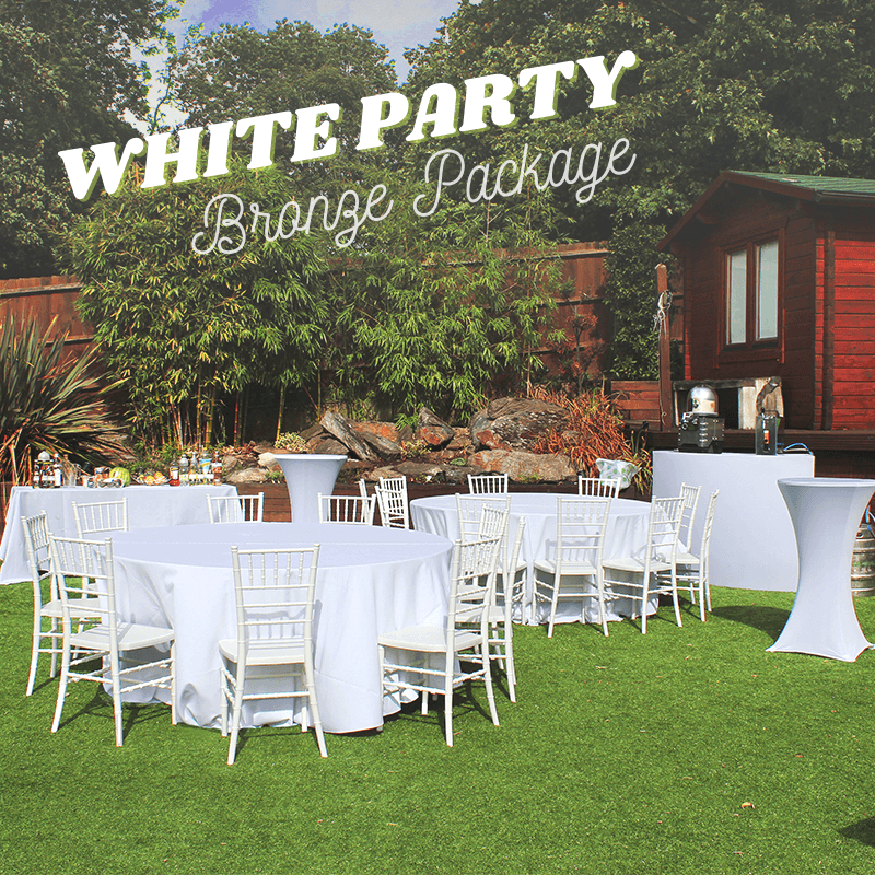White Party Package - Bronze