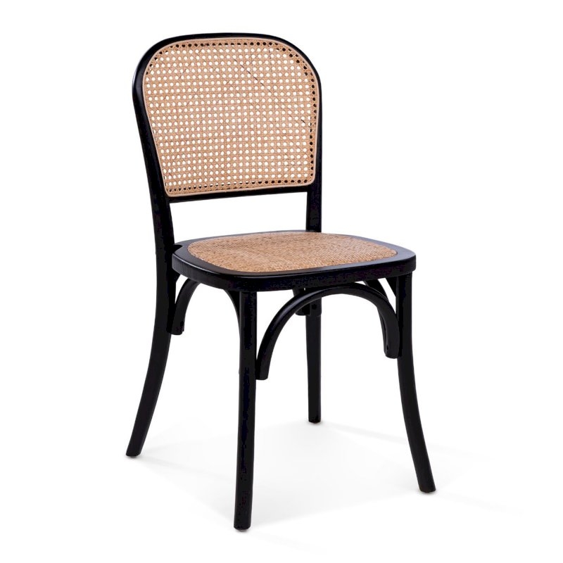 Cane Back Chair - Rattan Pad