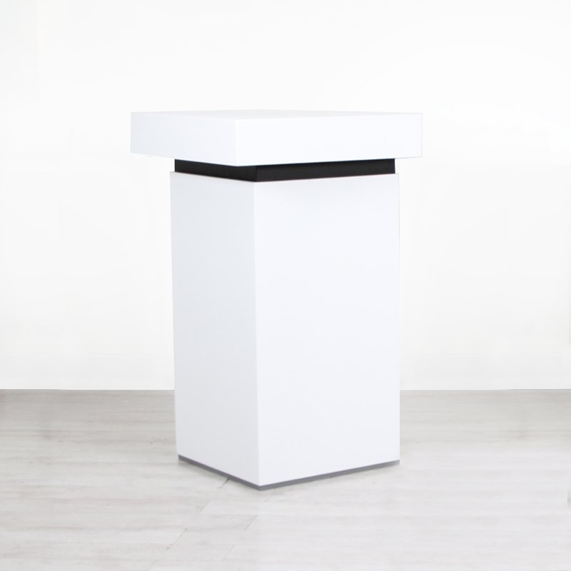 Corner Bar Section - White