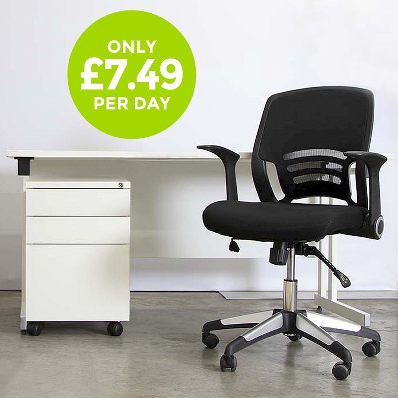 Desk/Chair/Ped Package (Basic)