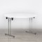 1200mm White Circular Meeting Room Table