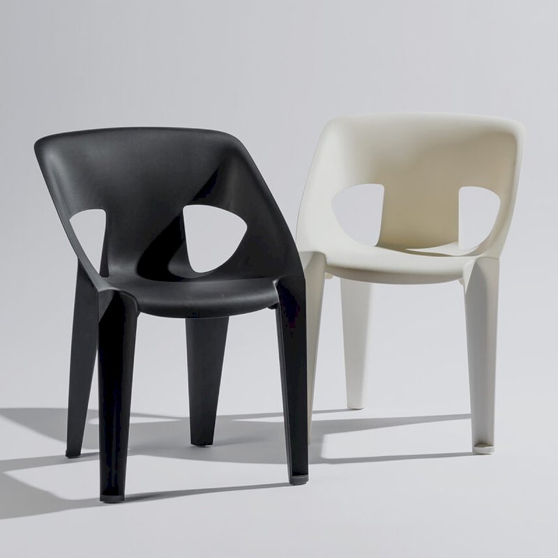 Ark Stacking Chair - White