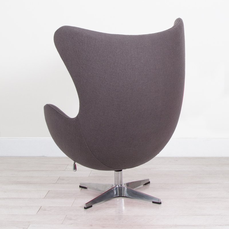 Egg Chair - Grey Fabric