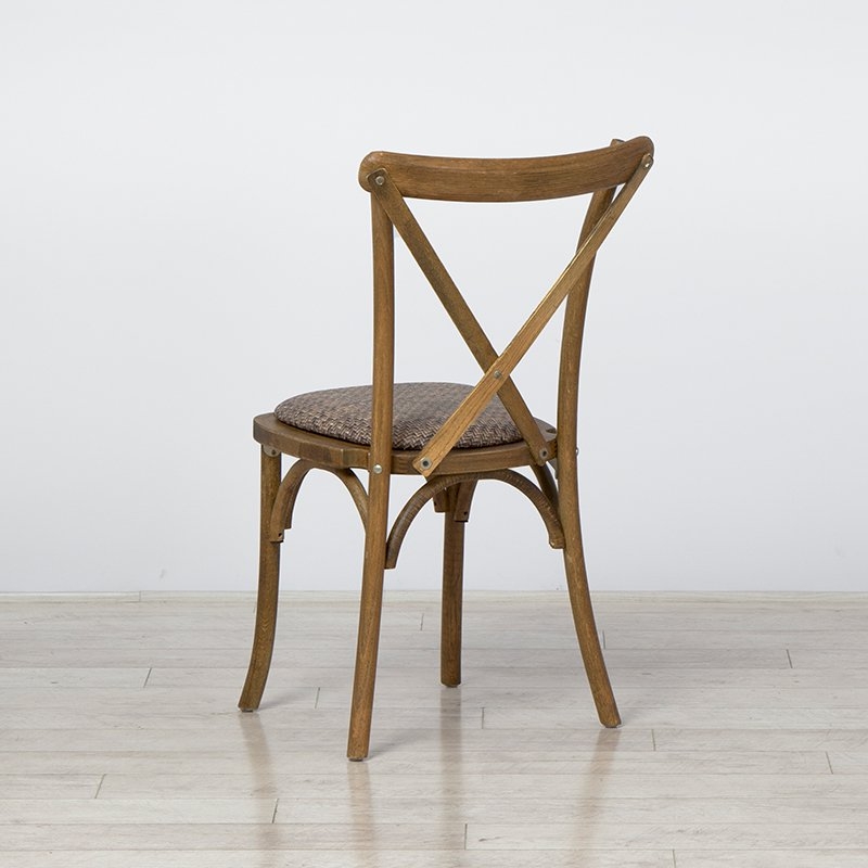 Oak Cross Back Chair