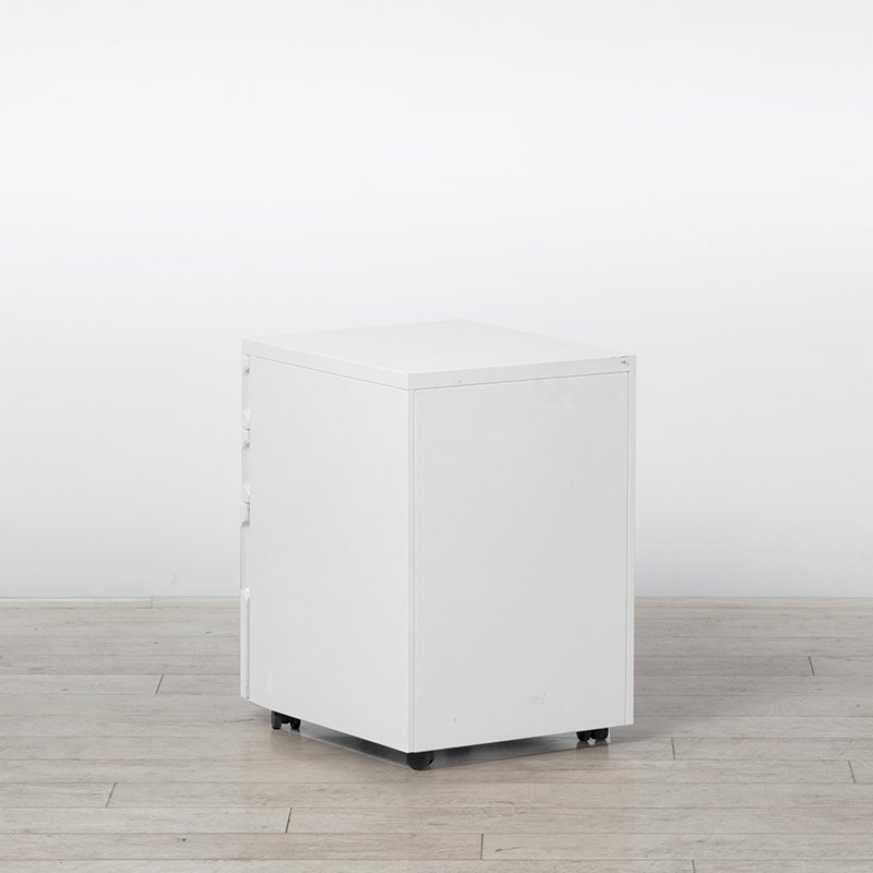 3 Drawer Metal Pedestal