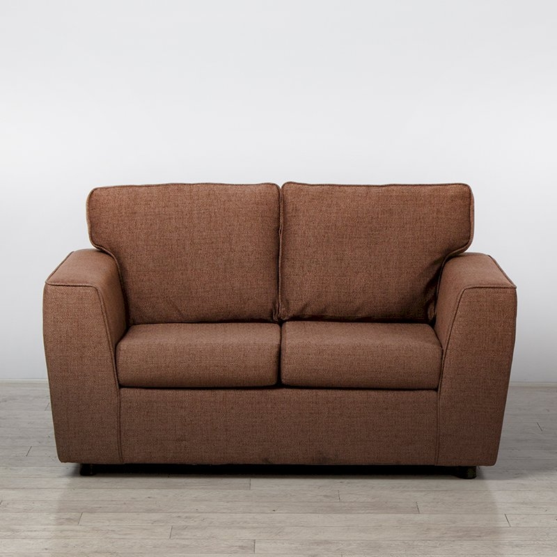 Brown Fabric Sofa