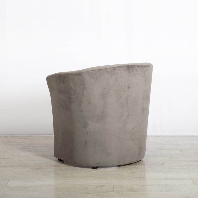 Fabric Tub Chair - Grey