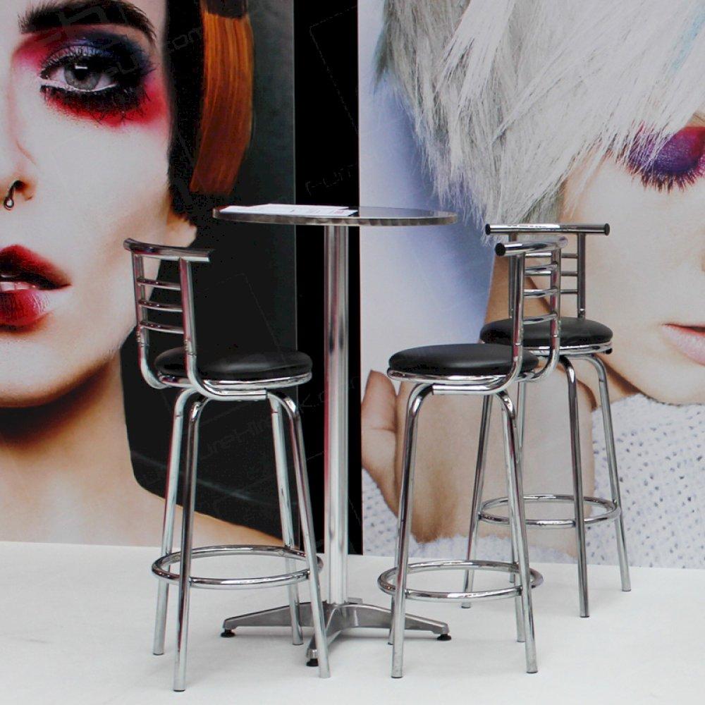Stylish seating for cutting edge HairProLive event.