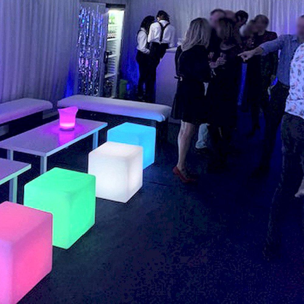 Illuminated Wedding Furniture