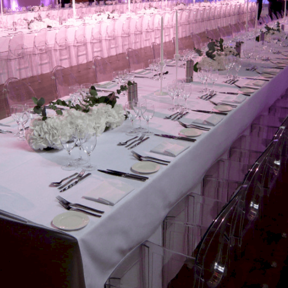 White Floral Wedding