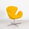 Swan Chair - Yellow