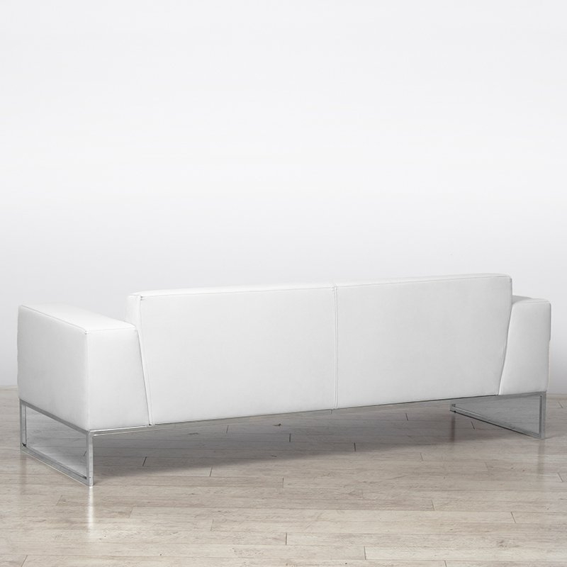 White Lay Sofa Large