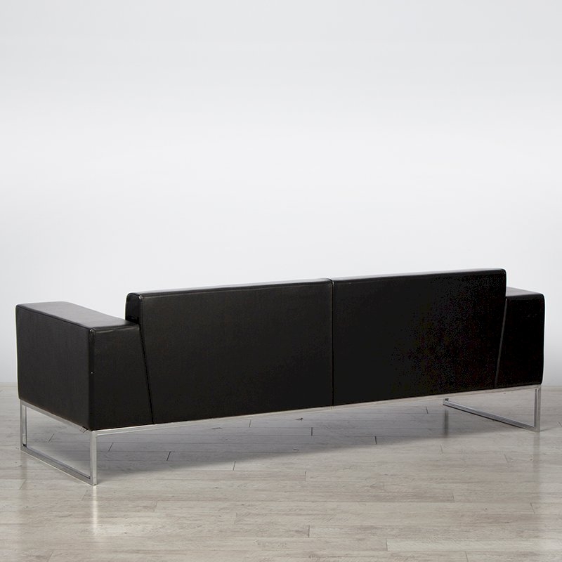 Black Lay Sofa Large