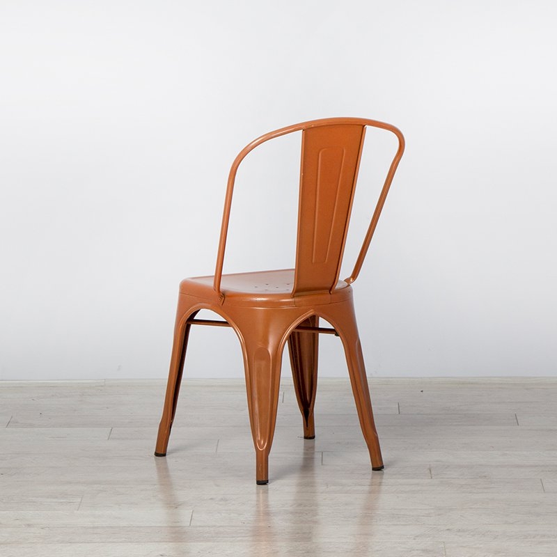 Copper Tolix Style Stacking Chair